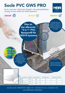 Basisprofile Socle PVC GWS Pro Basisprofile Socle PVC GWS Pro